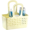 thumbnail image 1 of iDesign Orbz Divided Bath Shower Tote, Lemon, 1 of 5