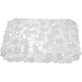 thumbnail image 1 of iDesign Pebblz Large Plastic Sink Grid, Non-Skid Dish Protector Mat for Kitchen, Bathroom, Basement, Garage, 12" x 15.5" - Clear, 1 of 1