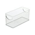 thumbnail image 1 of iDesign Plastic Cabinet and Pantry Storage Bin with Handles, Clear, 1 of 5