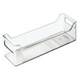 thumbnail image 1 of iDesign Plastic Refrigerator Organizing Bin with Handles, Clear, 1 of 8