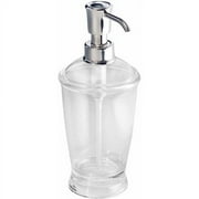 iDesign Plastic Soap Lotion Dispenser Pump, Clear