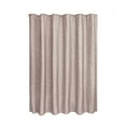 thumbnail image 1 of iDesign Polyester Shower Curtain, Taupe/White Constellation, 12 Reinforced Buttonholes, 1 of 9