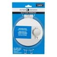 thumbnail image 1 of iDesign Power Lock Suction Shower Shaving Mirror with Razor Holder, 6" x 2" x 7", 1 of 5