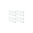thumbnail image 1 of iDesign RPET Linus Adjustable Deep Drawer Divider, Set of 8, 1 of 5