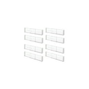 iDesign RPET Linus Adjustable Deep Drawer Divider, Set of 8