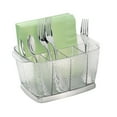 thumbnail interactive-video image 1 of iDesign Rain Silverware Flatware Caddy, 1 of 5