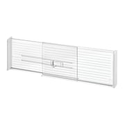 iDesign Recycled Plastic Adjustable Drawer Dividers - Set of 2 - Clear