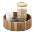thumbnail image 1 of iDesign 10-Inch Acacia Wood Lazy Susan Organizer for Kitchen - Lazy Susan Turntable for Cabinet, Countertop, or Pantry, 1 of 6
