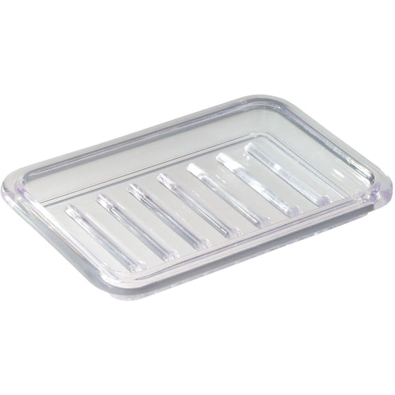 iDesign Royal Textured Soap Dish - Pack of 4