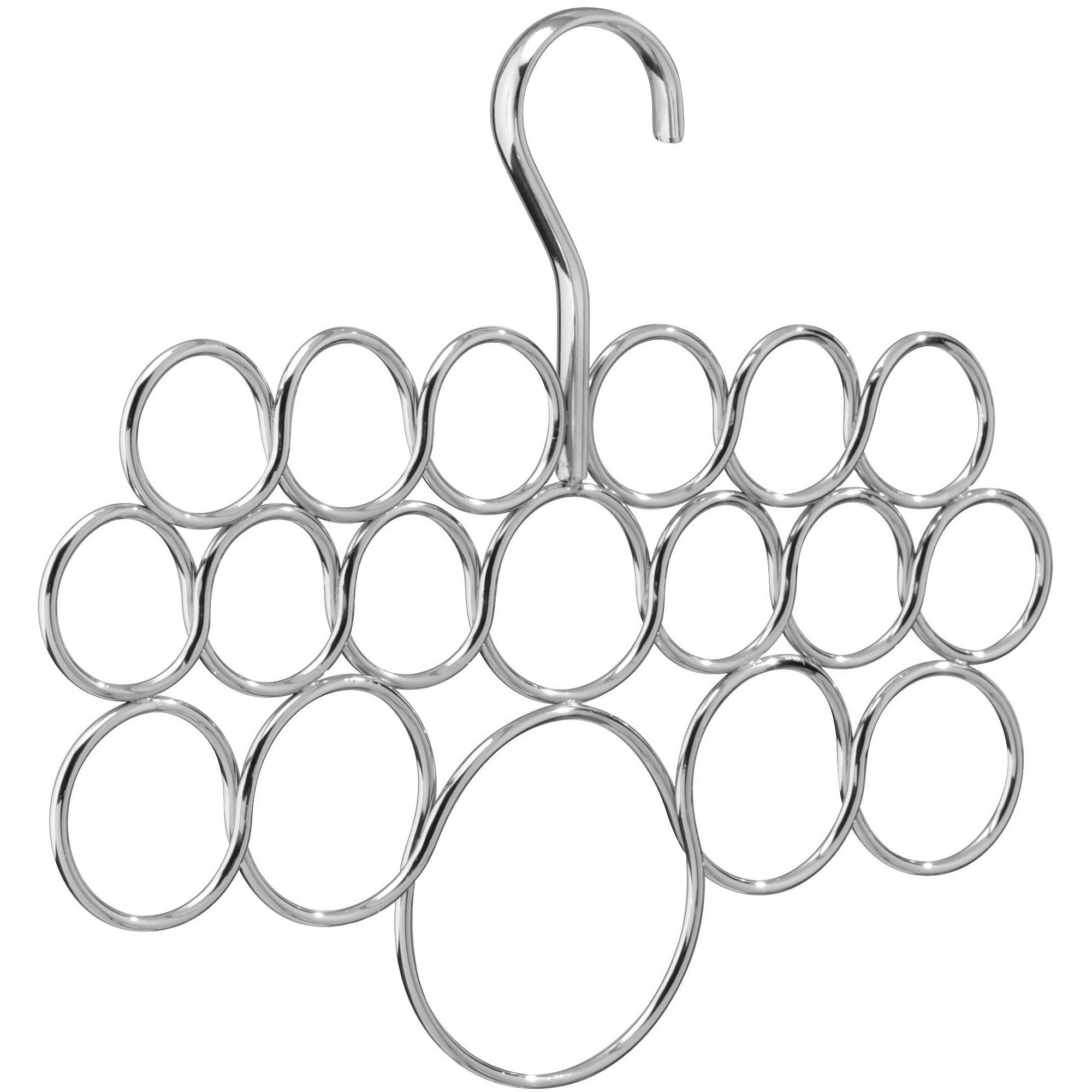 iDesign Stainless Steel Axis 18 Loop Over the Rod Scarf Hanger - image 1 of 4