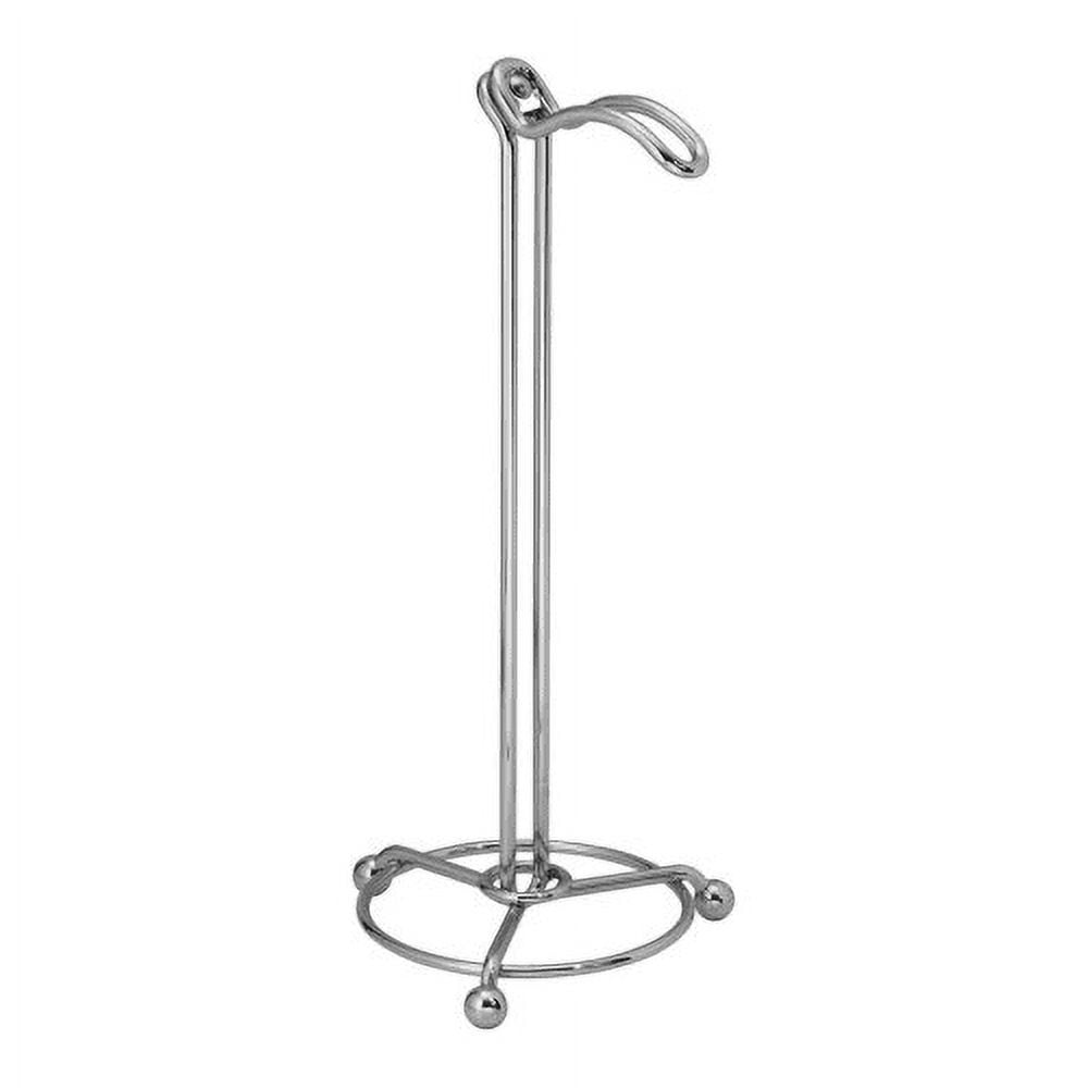 iDesign Classico Silver Metal Freestanding Paper Towel Holder