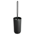thumbnail image 1 of iDesign Toilet Bowl Brush and Holder Set - Matte Black, 1 of 5