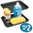 thumbnail image 1 of iDesign, Under Sink Tray, Set of 2, Black, 1 of 10