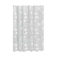 thumbnail image 1 of iDesign Waterproof PEVA Shower Curtain, Daisy, White/Frost, 1 of 6
