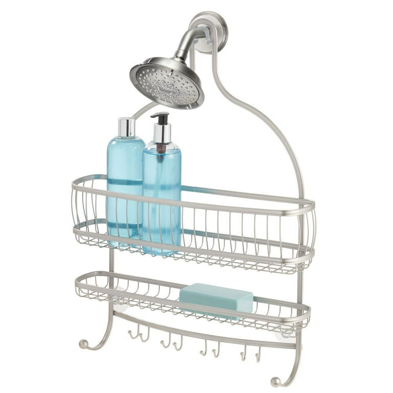 Interdesign York Lyra Jumbo Shower Caddy Satin