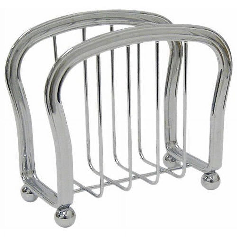 iDesign York Metal Napkin Holder for Countertops and Dining Table, Chrome