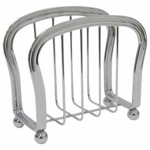 iDesign York Metal Napkin Holder for Countertops and Dining Table, Chrome