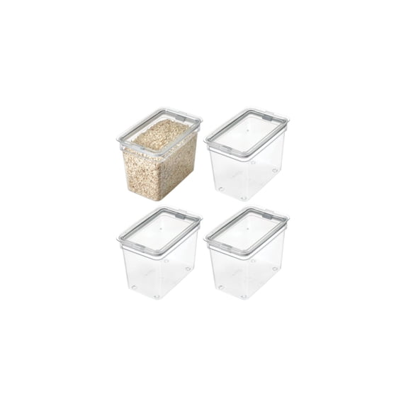 iDesign iD Fresh Medium Tall Dry Goods Bin, Set of 4