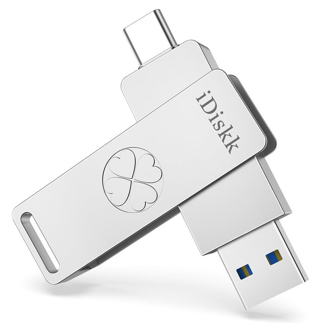 iDiskk 128GB Solid State USB Flash Drive USB3.2 Gen2 500MB/s High Speed
