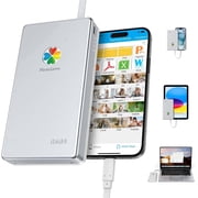 iDiskk MFi Certified 500G Protable External Hard Drive for iPhone & iPad & Android for Photo Stick, Store Photos, Videos, Music, Documents