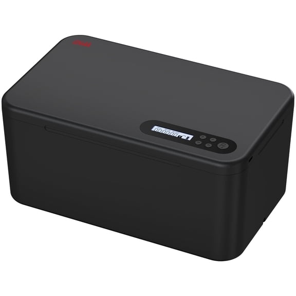 iDiskk Cell Phone Safe Lock Storage Box with Timer Electronic,Self-Control Lockable Storage Box for Medicine ,Phone ,Pad, Snack, 1PC Black