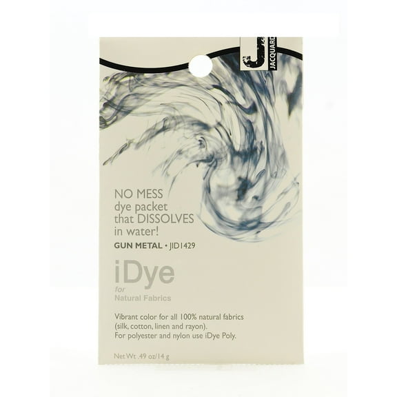 iDye natural, gun metal (pack of 6)
