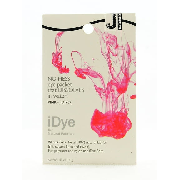 iDye natural, pink (pack of 6)