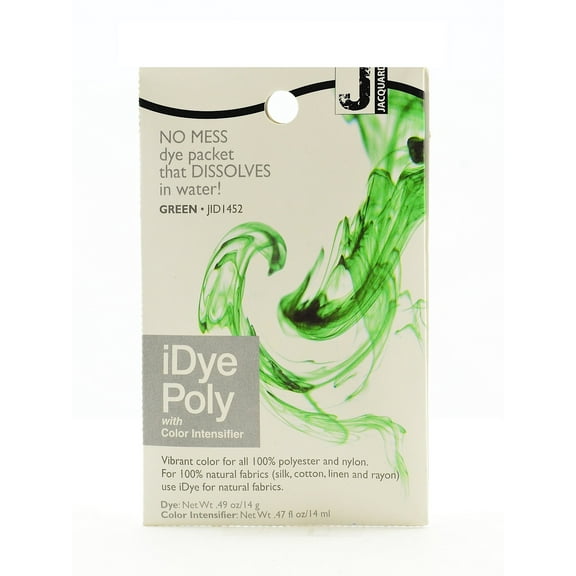iDye poly, green (pack of 6)