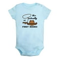 thumbnail image 1 of iDzn This Is Actually My First Rodeo Funny Rompers For Babies, Newborn Baby Unisex Bodysuits, Infant Jumpsuits, Toddler 0-24 Months Kids One-Piece Oufits, 1 of 5