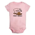 thumbnail image 1 of iDzn This Is Actually My First Rodeo Funny Rompers For Babies, Newborn Baby Unisex Bodysuits, Infant Jumpsuits, Toddler 0-24 Months Kids One-Piece Oufits, 1 of 5