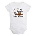 thumbnail image 1 of iDzn This Is Actually My First Rodeo Funny Rompers For Babies, Newborn Baby Unisex Bodysuits, Infant Jumpsuits, Toddler 0-24 Months Kids One-Piece Oufits, 1 of 5