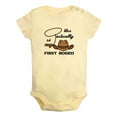 thumbnail image 1 of iDzn This Is Actually My First Rodeo Funny Rompers For Babies, Newborn Baby Unisex Bodysuits, Infant Jumpsuits, Toddler 0-24 Months Kids One-Piece Oufits, 1 of 5