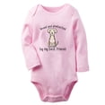 thumbnail image 1 of iDzn Babies Loved and Protected By Dogs Funny Rompers, Newborn Baby Unisex Bodysuits, Infant Jumpsuits, Toddler Kids Long One-Piece Oufits, 1 of 5