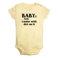 thumbnail image 1 of iDzn Baby DEFINITION A NOISE WITH DIRT ON IT Funny Rompers For Babies, Newborn Baby Unisex Bodysuits, Infant Jumpsuits, Toddler 0-24 Months Kids One-Piece Oufits, 1 of 4