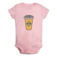 thumbnail image 1 of iDzn Bubble Tea Funny Rompers For Babies, Newborn Baby Unisex Bodysuits, Infant Jumpsuits, Toddler 0-24 Months Kids One-Piece Oufits, 1 of 5