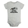 thumbnail image 1 of iDzn Daddy's New Little Hunting Buddy Funny Rompers For Babies, Newborn Baby Unisex Bodysuits, Infant Jumpsuits, Toddler 0-24 Months Kids One-Piece Oufits, 1 of 4