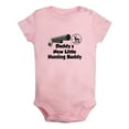 thumbnail image 1 of iDzn Daddy's New Little Hunting Buddy Funny Rompers For Babies, Newborn Baby Unisex Bodysuits, Infant Jumpsuits, Toddler 0-24 Months Kids One-Piece Oufits, 1 of 5