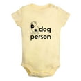 thumbnail image 1 of iDzn Dog Person Funny Rompers For Babies, Newborn Baby Unisex Bodysuits, Infant Jumpsuits, Toddler 0-24 Months Kids One-Piece Oufits, 1 of 5