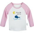 thumbnail image 1 of iDzn Dream Big Little One Funny T shirt For Baby, Newborn Babies T-shirts, Infant Tops, 0-24M Kids Graphic Tees Clothing (Long Pink Raglan T-shirt, 18-24 Months), 1 of 4