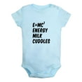 thumbnail image 1 of iDzn Energy Milk Cuddles Funny Rompers For Babies, Newborn Baby Unisex Bodysuits, Infant Jumpsuits, Toddler 0-24 Months Kids One-Piece Oufits, 1 of 4