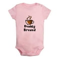 thumbnail image 1 of iDzn Freshly Brewed Funny Rompers For Babies, Newborn Baby Unisex Bodysuits, Infant Jumpsuits, Toddler 0-24 Months Kids One-Piece Oufits, 1 of 5