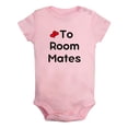 thumbnail image 1 of iDzn From Womb Mates To Room Mates Funny Rompers For Babies, Newborn Baby Unisex Bodysuits, Infant Jumpsuits, Toddler 0-24 Months Kids One-Piece Oufits, 1 of 4
