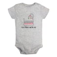 thumbnail image 1 of iDzn I Got A Perfect Crib For You Funny Rompers For Babies, Newborn Baby Unisex Bodysuits, Infant Jumpsuits, Toddler 0-12 Months Kids One-Piece Oufits (Gray, 12-18 Months), 1 of 4