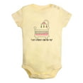 thumbnail image 1 of iDzn I Got A Perfect Crib For You Funny Rompers For Babies, Newborn Baby Unisex Bodysuits, Infant Jumpsuits, Toddler 0-12 Months Kids One-Piece Oufits (Yellow, 18-24 Months), 1 of 4