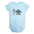 thumbnail image 1 of iDzn I Like Tennis I'm Told Funny Rompers For Babies, Newborn Baby Unisex Bodysuits, Infant Jumpsuits, Toddler 0-24 Months Kids One-Piece Oufits, 1 of 5