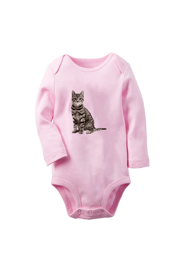 I Need Milk Cuddles And Nap Funny Rompers, Newborn Baby Unisex Bodysuits, Infant Animal Cat Graphic Jumpsuits, Toddler Kids Long Sleeve Oufits (Pink, 0-6 Months)