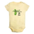 thumbnail image 1 of iDzn I'm Kind Of A Big Dill Funny Rompers For Babies, Newborn Baby Unisex Bodysuits, Infant Jumpsuits, Toddler 0-24 Months Kids One-Piece Oufits, 1 of 5