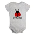 thumbnail image 1 of iDzn Little Bug Funny Rompers For Babies, Newborn Baby Unisex Bodysuits, Infant Jumpsuits, Toddler 0-24 Months Kids One-Piece Oufits, 1 of 5
