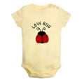 thumbnail image 1 of iDzn Love Bug Funny Rompers For Babies, Newborn Baby Unisex Bodysuits, Infant Jumpsuits, Toddler 0-24 Months Kids One-Piece Oufits, 1 of 4