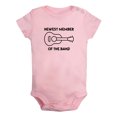 thumbnail image 1 of iDzn Newest Member Of The Band Funny Rompers For Babies, Newborn Baby Unisex Bodysuits, Infant Jumpsuits, Toddler 0-24 Months Kids One-Piece Oufits, 1 of 5